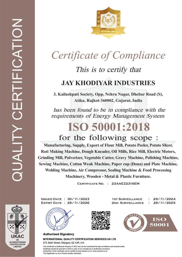 Certificate of Registration 2018